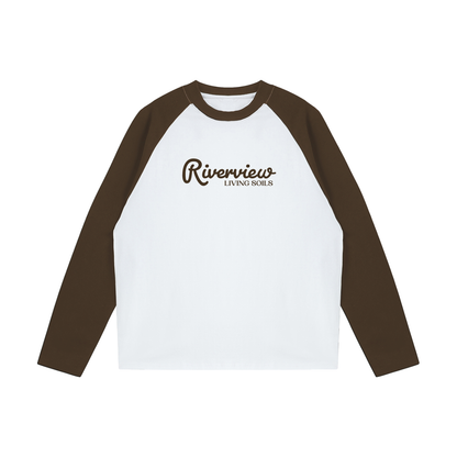 Riverview Color-Blocked Raglan Long-Sleeve T-Shirt