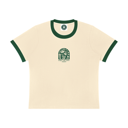 Flower Women's Ringer T-Shirt