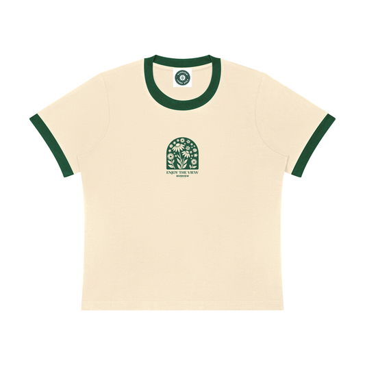 Flower Women's Ringer T-Shirt