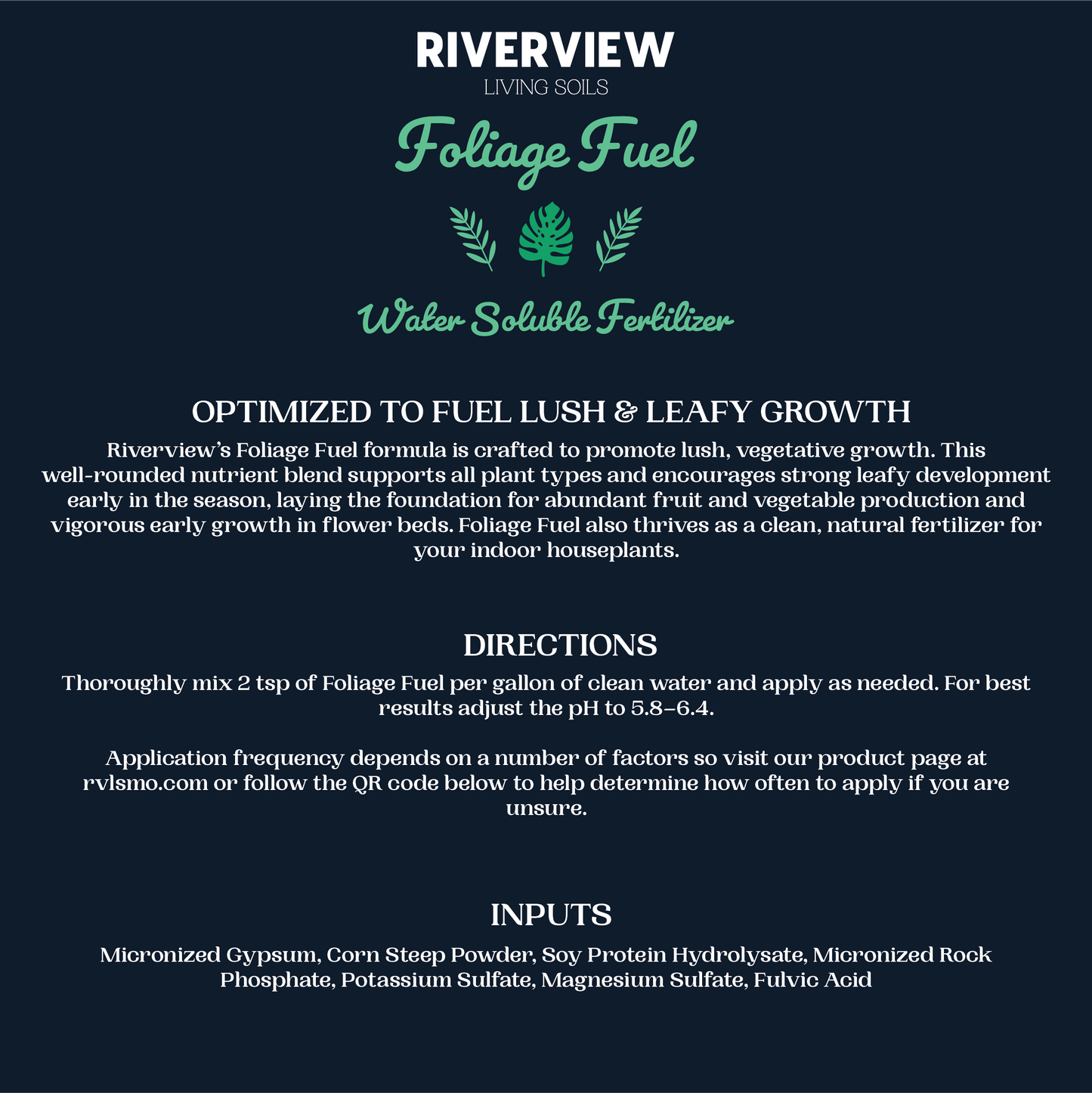 Foliage Fuel