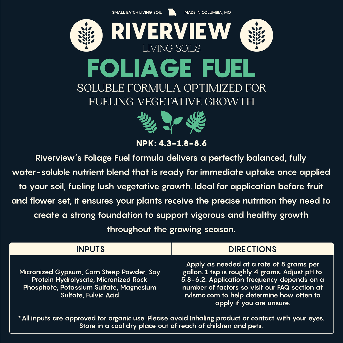 Foliage Fuel